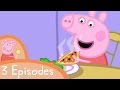 Peppa pig  yummy food 3 episodes