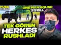 TEK GÖREN HERKES RUSHLADI. ONE MAN SQUAD 33 KİLL | PUBG MOBİLE