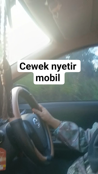 wanita nyetir mobil 😊 #nyetir #nyetirmobil #ceweknyetir