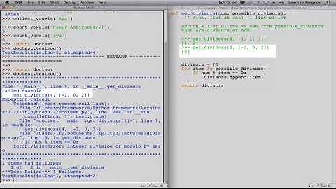 Learn to Program Crafting Quality Code 1 0 Testing Automatically Using doctest 647