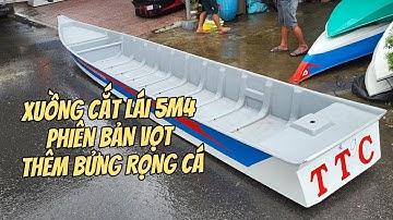 XUỒNG CẮT LÁI 5M4 VỌT LÀM BỬNG RỌNG CÁ THEO YÊU CẦU _ 0939333400 HOẶC 0923451926 UY TÍN CHẤT LƯỢNG