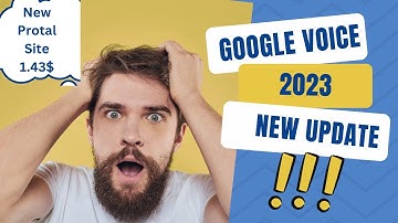 How to create Unlimited Google Voice 2023। In New Protal  Site 1.43$