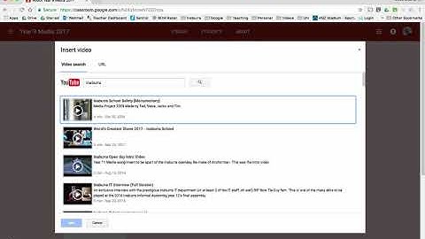 Curating Class Resources in Google Classroom