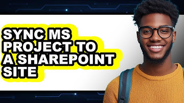 How to Sync Ms Project to a Sharepoint Site (easy Method)