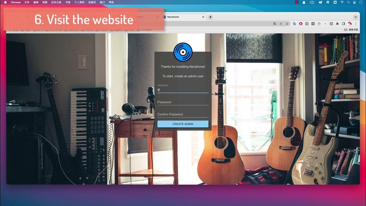Ubuntu server 20 04 installs personal music streaming service