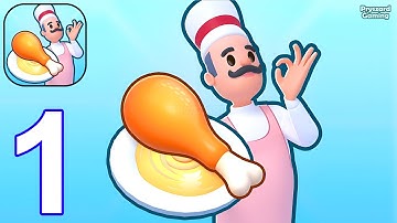 Chicken Fries - Gameplay Walkthrough Part 1 Stickman Chicken Fries Idle Shop Manager (iOS, Android)