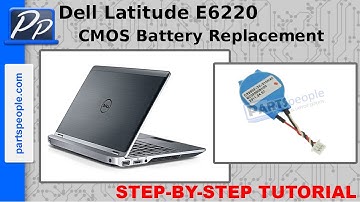 Dell Latitude E6220 CMOS Battery Video Tutorial Teardown