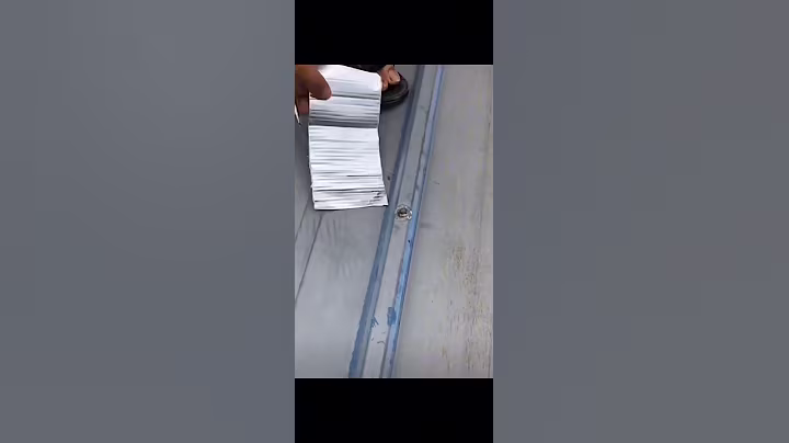 Roof screws leaking? No worries, butyl tape is here to help!