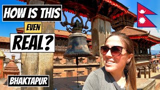 BHAKTAPUR in Kathmandu Valley - Are We in a Movie in Nepal? (Crazy First Impressions) 🇳🇵