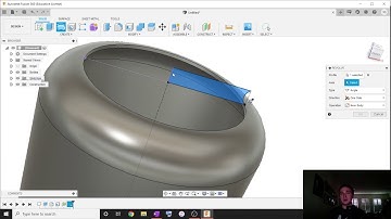 Fusion 360 Tutorial : Basic Parts 3