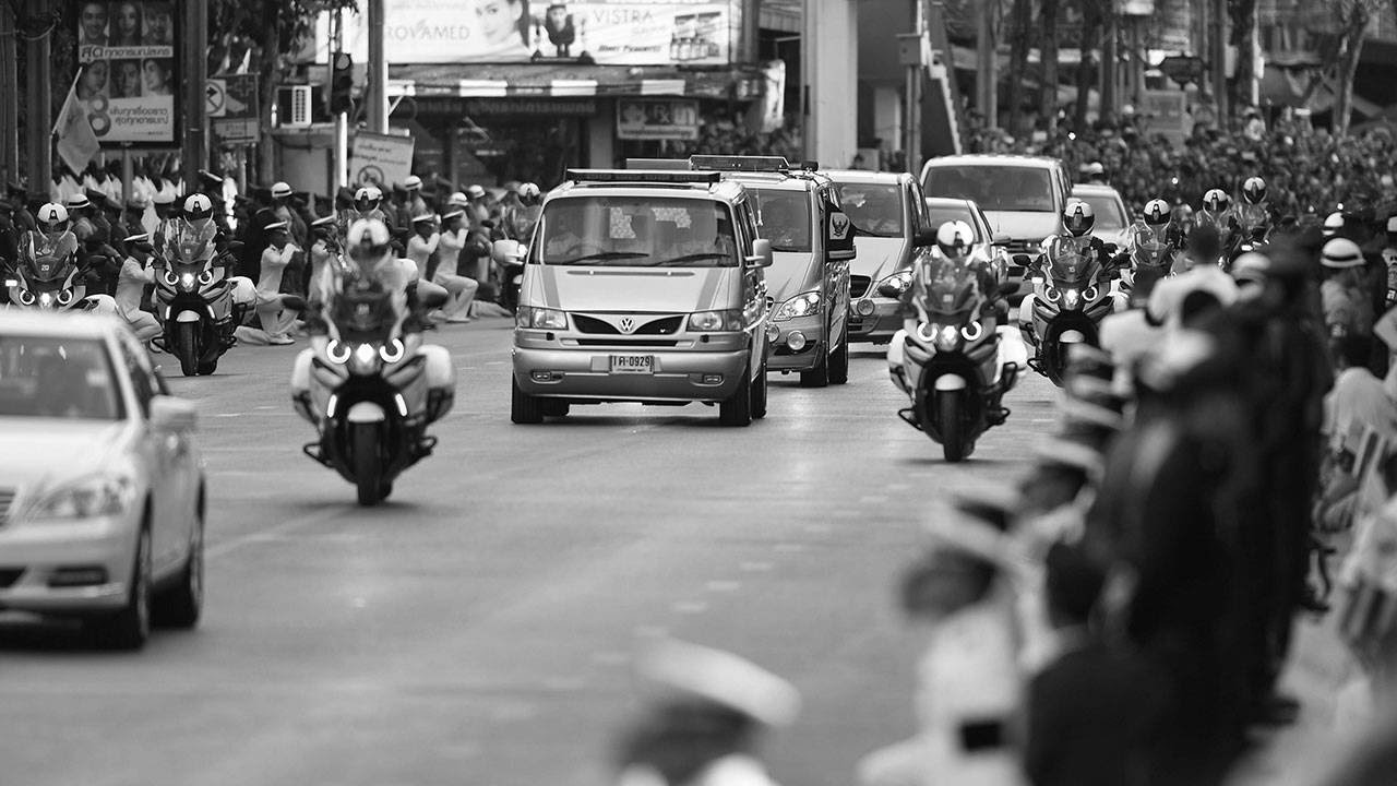 พระราชพิธีเคลื่อนพระบรมศพ “พระบาทสมเด็จพระปรมินทรมหาภูมิพลอดุลยเดช ร.๙” 14 ตุลาคม 2559