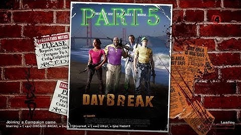 Left 4 Dead 2 (Day Break) part 5 - Alcatraz Finale