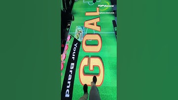 Do you want to play the video game on the floor?#ledscreen #leddisplay #interactive  #shorts