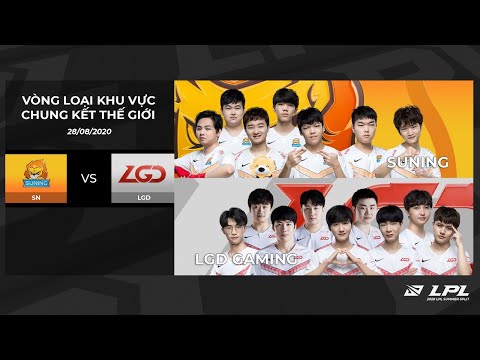 LPL Tiếng Việt: SN vs. LGD - VÒNG LOẠI KHU VỰC CKTG | LPL Mùa Hè (2020)