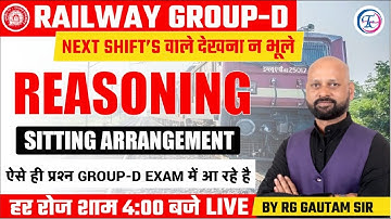 GROUP D 2022 | REASONING EXPECTED QUESTIONS | GROUP D REASONING ANALYSIS | RG GAUTAM SIR #rrcgroupd