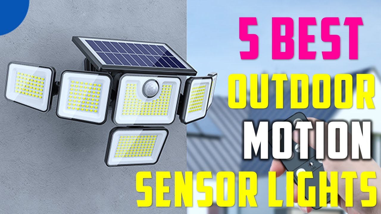 Best Outdoor Motion Sensor Lights 2025 | Top 5 Buying Guide - YouTube