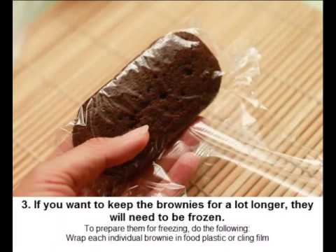 How to Store Brownies for Short or Long Period of time