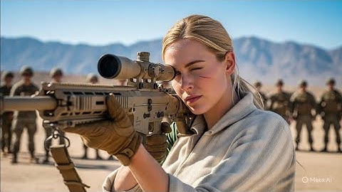 Can I Borrow Your Rifle for a Minute?"- SEAL Snipers Failed, But She Hit 100 Targets Straight
