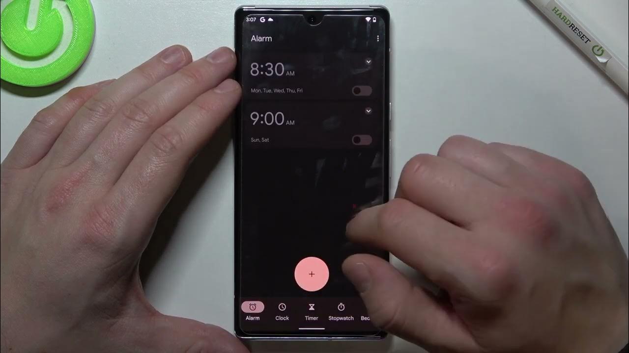 How to Change Alarm Sound on GOOGLE Pixel 6 Pro Alarm Clock Settings