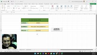 04 Sistema de Control de Inventario en Excel y VBA - Botón Guardar Producto