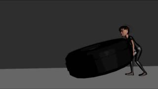 Heavy Object Lift Animation