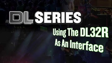 Mackie DL32R - Using the DL32r as a audio interface for a computer