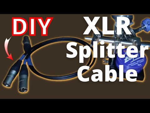 Пайка разъемов XLR | Изготовление кабеля-разветвителя XLR