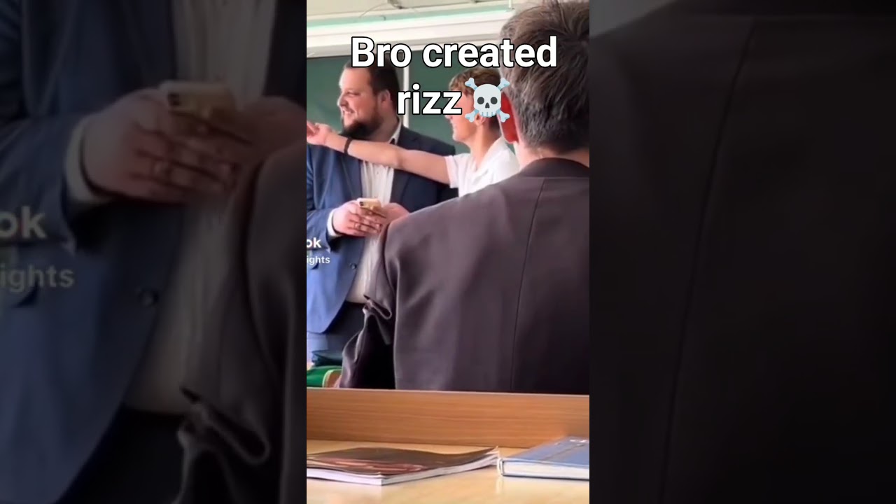 that almost made to Rizzo a girl🙃 dangerous rizz