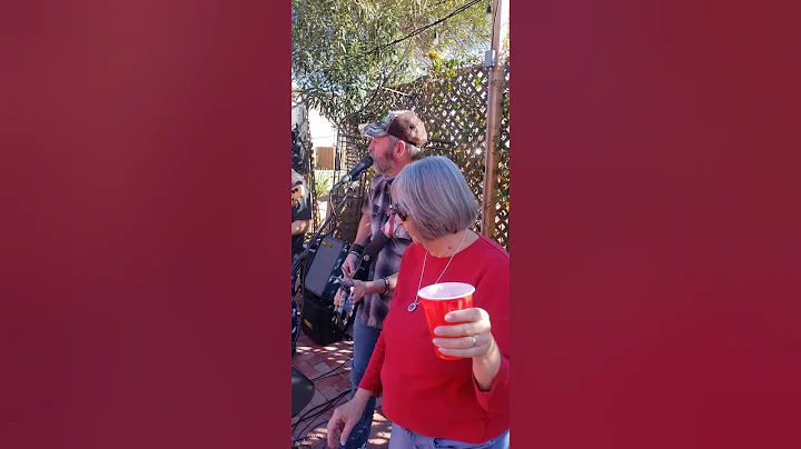 Chad Freeman and Jeff Leece perform Red Solo Cup f...