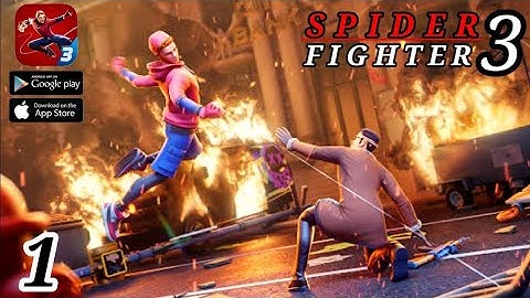Spider Fighter 3 - Gameplay walkthrough (Android, iOS ) Part 1🔥