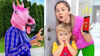 whos at the door more diana and romas family kids videos