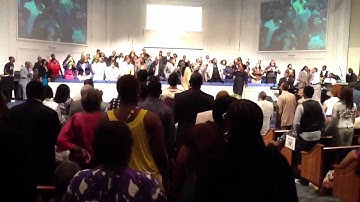 THE COMBINED CHOIRS Singing Billy Rivers & AVOF