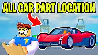 Car Factory Hunt Part 2 UPDATE In Car Dealership Tycoon! (ALL LOCATIONS FOUND)