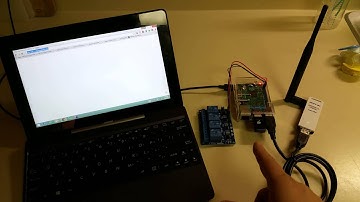 Testing PHP relay activation on my Raspberry Pi 2