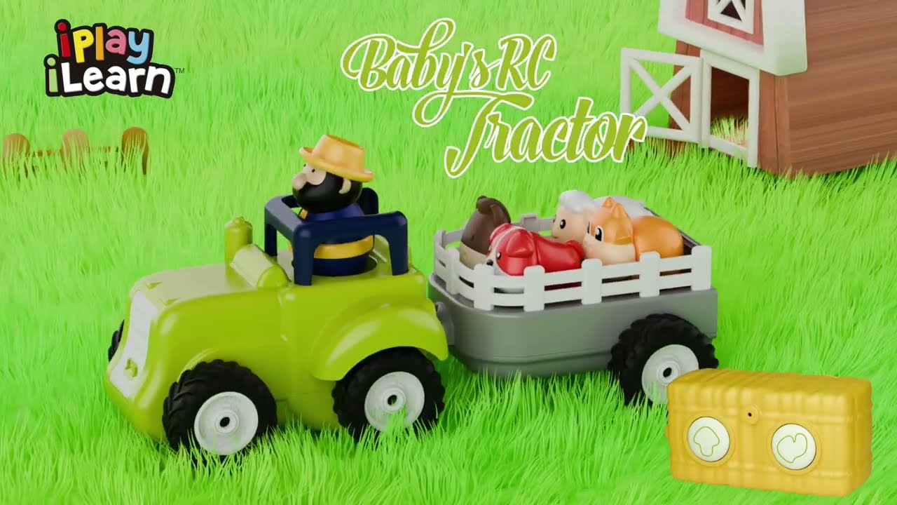Remote Control Farm Tractor Toy