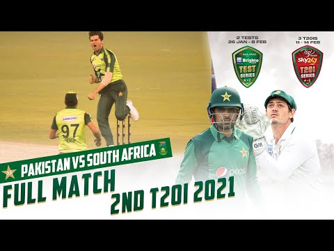 LIVE - Pakistan vs South Africa | 2nd T20I 2021 | PCB