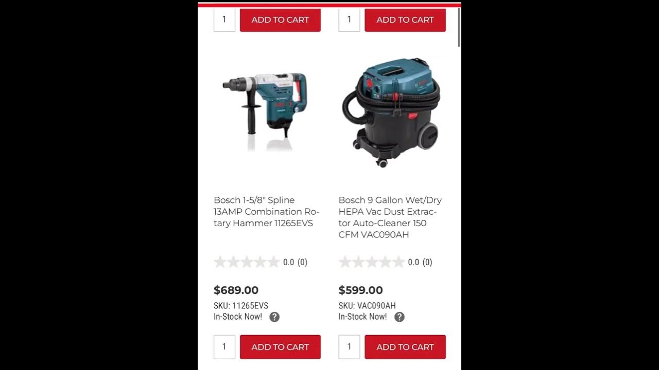 Bosch Black Friday 50 off 200+ Bosch Blowout YouTube