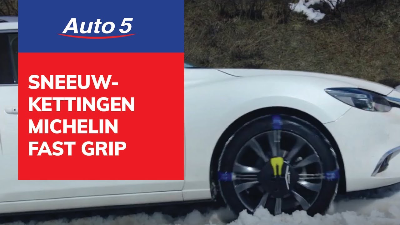 Michelin Fast Grip sneeuwkettingen beschikbaar op auto5.be 
