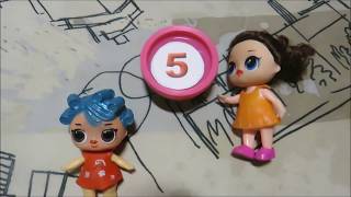 Учим состав числа 5 с куклами ЛОЛ Учим состав числа 5 с куклами ЛОЛ
