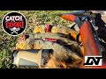 DNT HOUND THERMAL! (CATCH,CLEAN,COOK) Double Barrel Squirrel hunting!!!