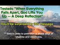 When Everything Falls Apart, God Lifts You Up — A Deep Reflection”#GodMessage#GodIsWithYou