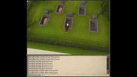 Runescape Gravedigger random event
