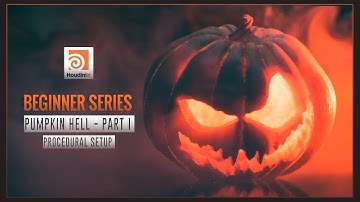 SideFX Houdini - Beginner Series / Pumpkin Hell Part I - Parametric model