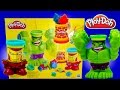 Play Doh Smashdown Hulk Can-Heads Featuring Iron Man From Marvel the Avengers Superheroes