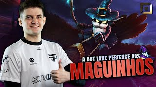 Os MAGUINHOS voltaram a INVADIR A BOT LANE?! 🧙🏻‍♂️☄️