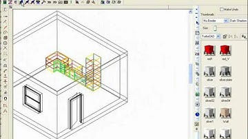 TurboCAD Furniture Maker - Composing acc. to Vector