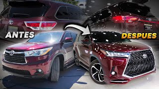 HIGHLANDER 2014 TRANSFORMATION KIT LEXUS STYLE SPECIAL EDITION!!