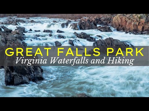 Great Falls Park, Virginia - AMAZING Waterfalls & Hiking Trails