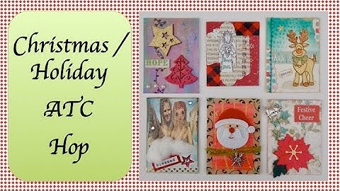 Christmas / Holiday ATC Hop