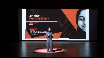 As one we are many | Mariam Al Saggof & Ravinder Ahitan | TEDxTheAquilaSchool
